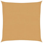 Vela Parasole 160 g/m² Quadrata Sabbia 2x2 m in HDPE