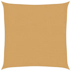 Vela Parasole 160 g/m² Quadrata Sabbia 2,5x2,5 m in HDPE