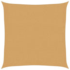 Vela Parasole 160 g/m² Quadrata Sabbia 3,6x3,6 m in HDPE