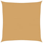 Vela Parasole 160 g/m² Quadrata Sabbia 4x4 m in HDPE