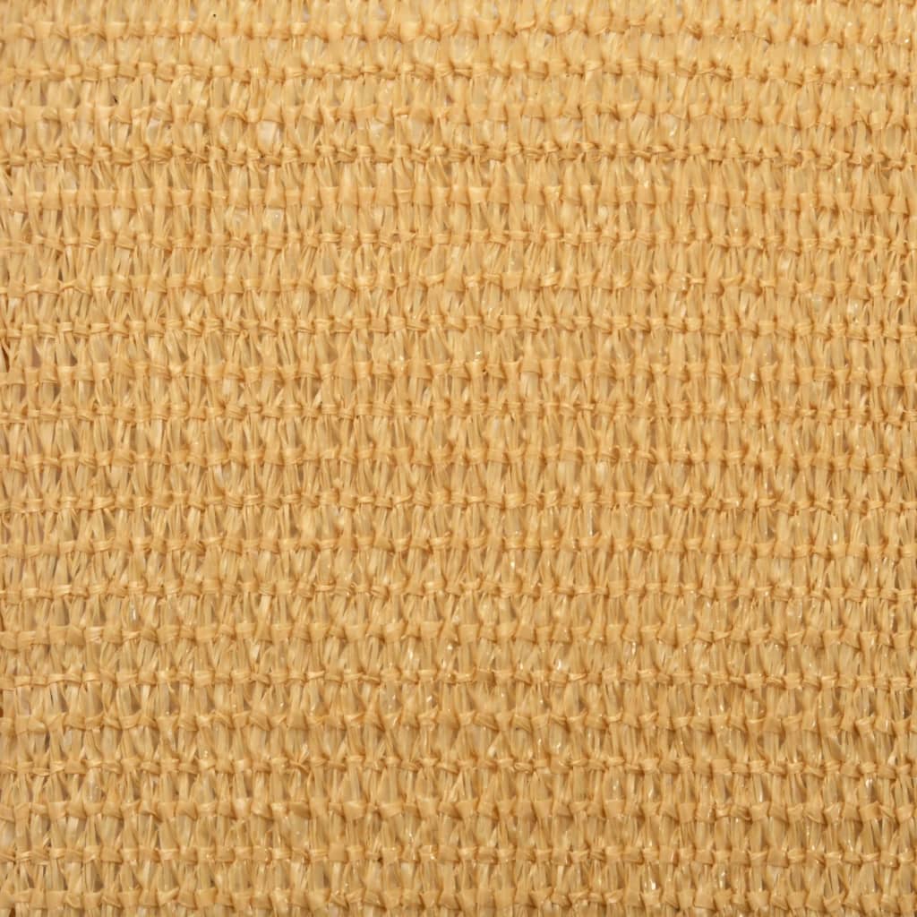 Vela Parasole 160 g/m² Rettangolare Sabbia 2,5x3,5 m in HDPE