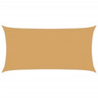 Vela Parasole 160 g/m² Rettangolare Sabbia 2,5x4,5 m in HDPE
