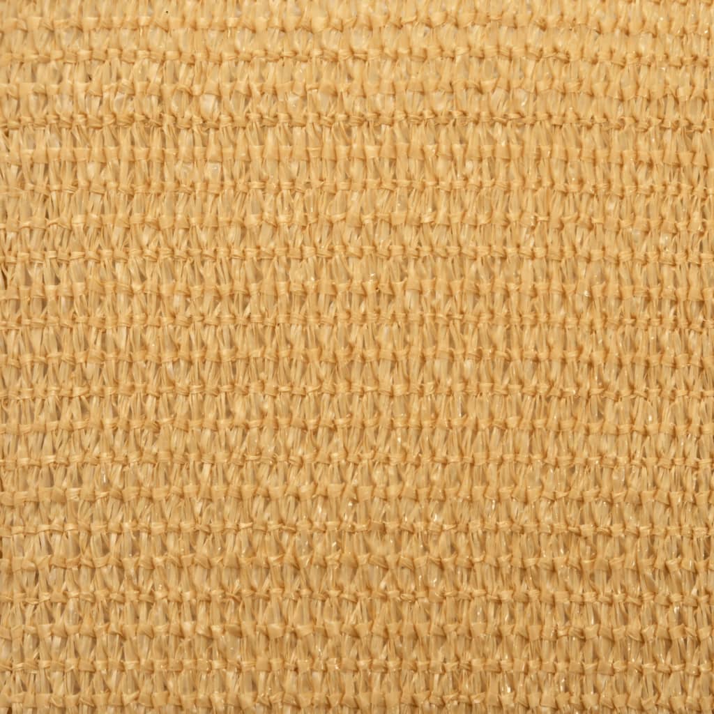 Vela Parasole 160 g/m² Rettangolare Sabbia 3x4,5 m in HDPE