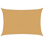 Vela Parasole 160 g/m² Rettangolare Sabbia 4x6 m in HDPE