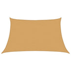 Vela Parasole 160 g/m² Trapezio Grigio Chiaro 3/4x2 m in HDPE