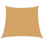 Vela Parasole 160 g/m² Trapezio Grigio Chiaro 4/5x4 m in HDPE