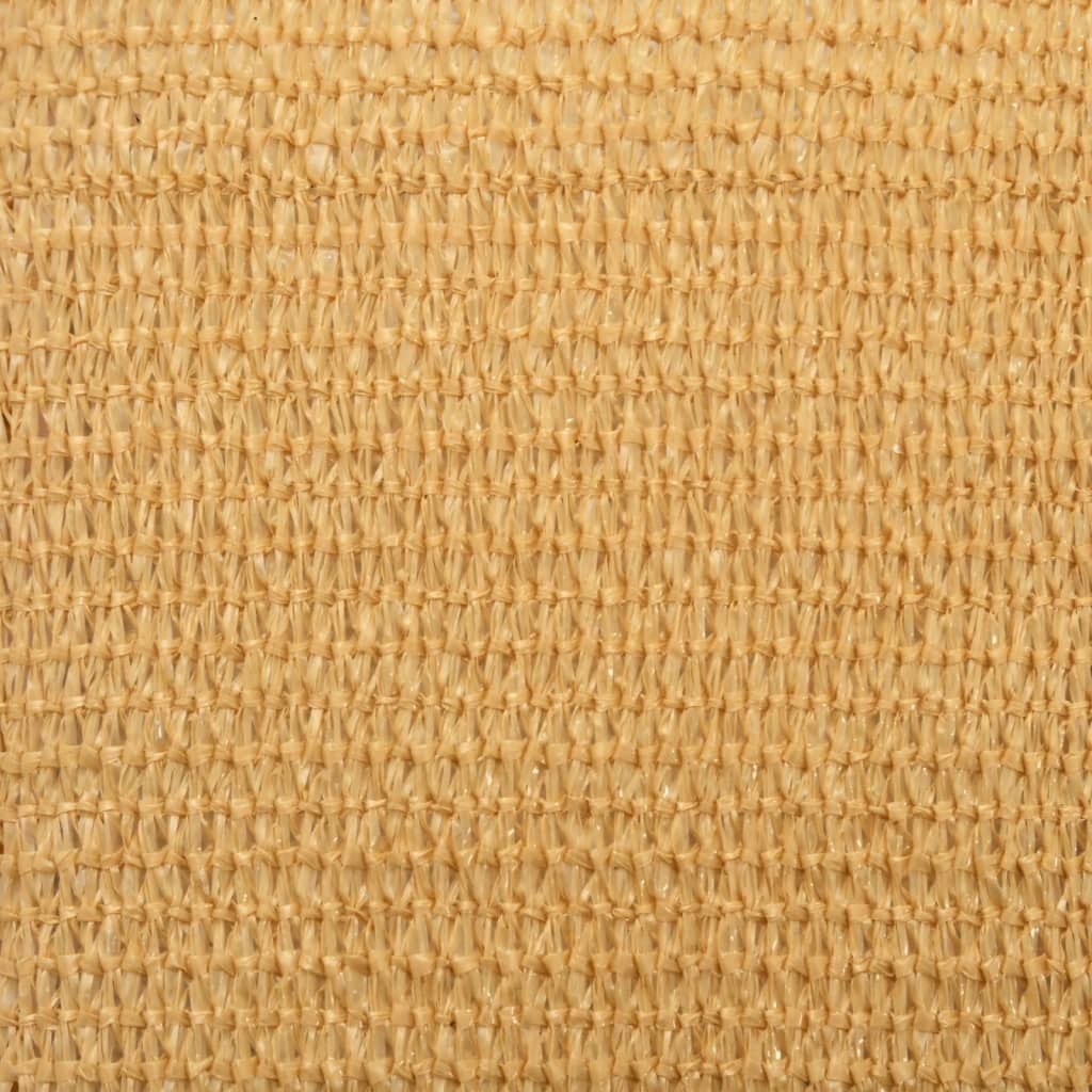 Vela Parasole 160 g/m² Trapezio Grigio Chiaro 4/5x4 m in HDPE
