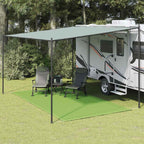 Tappeto da Tenda Verde Chiaro 250x350 cm HDPE