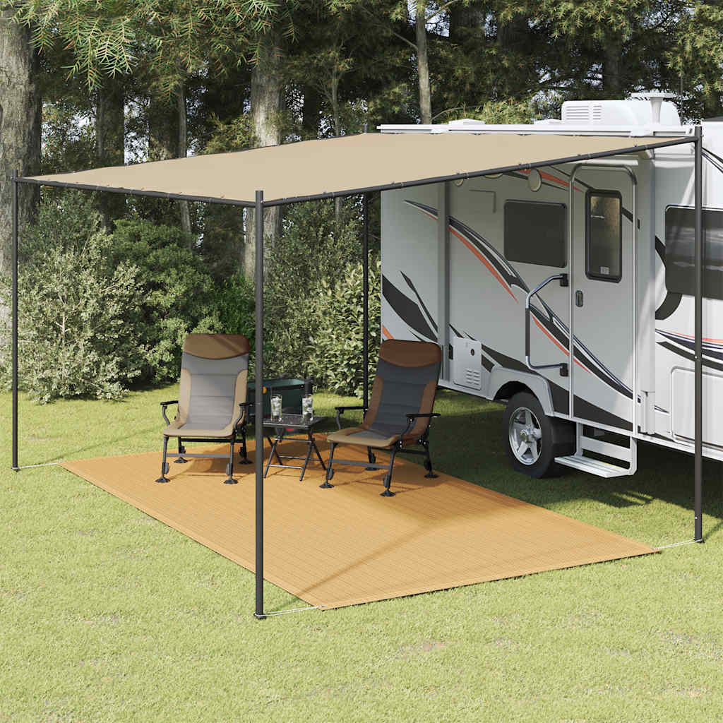 Tappeto da Tenda Sabbia 250x350 cm HDPE
