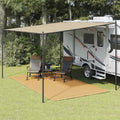 Tappeto da Tenda Sabbia 250x350 cm HDPE