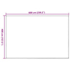 Tappeto da Tenda Sabbia 400x600 cm HDPE