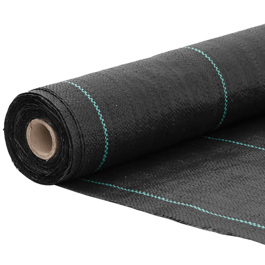 Membrana anti-erbacce nera 0,5x50 m PP