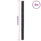 Membrana Antierbacce Nera 1,5x5 m in PP
