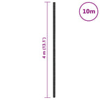 Membrana Antierbacce Nera 4x10 m in PP