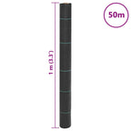 Membrana Antierbacce Nera 1x50 m in PP