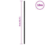 Membrana Antierbacce Nera 4x10 m in PP