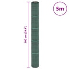 Membrana Antierbacce Verde 1x5 m in PP
