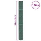 Membrana Antierbacce Verde 1x150 m in PP