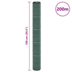 Membrana Antierbacce Verde 1x200 m in PP