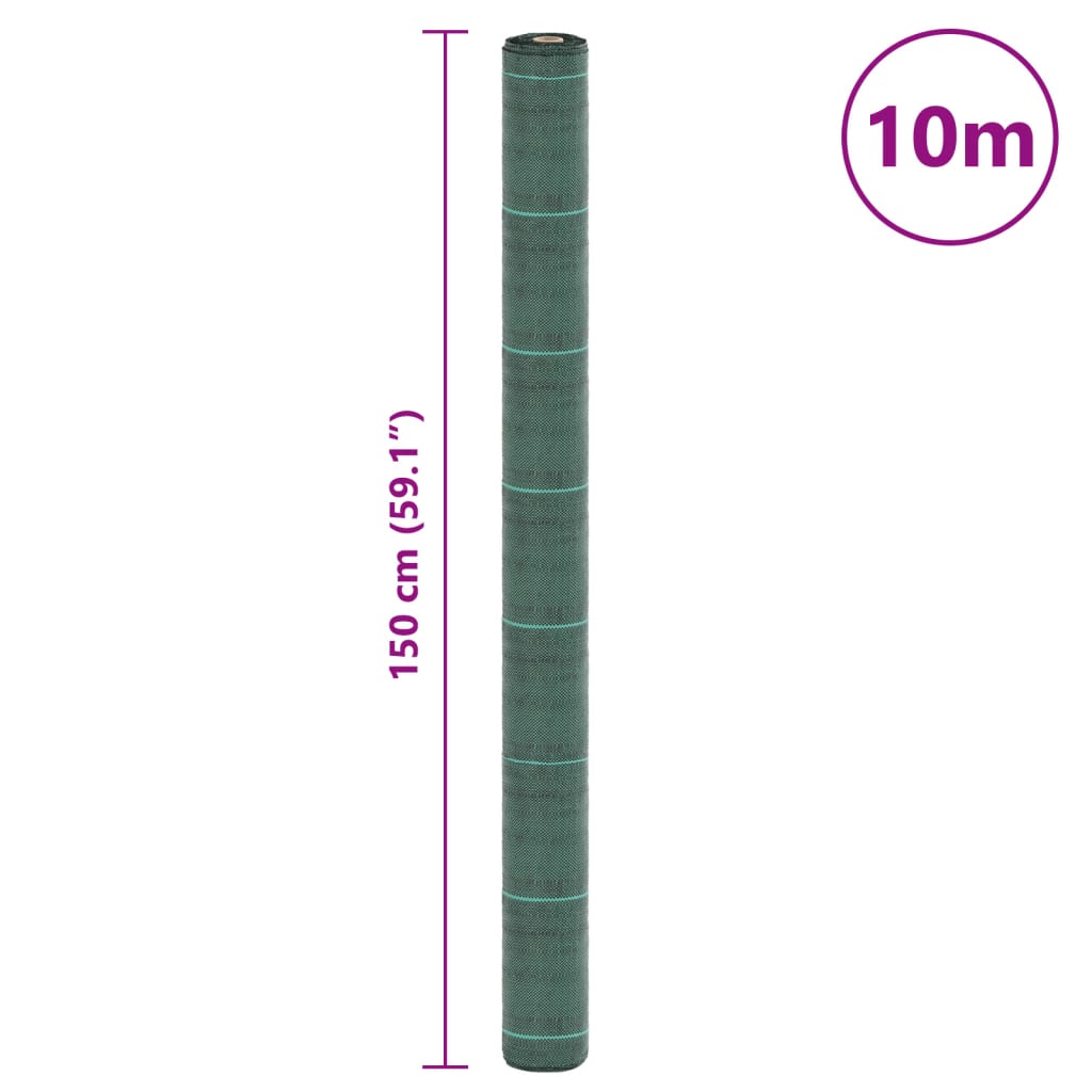 Membrana Antierbacce Verde 1,5x10 m in PP