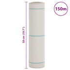 Membrana Antierbacce Bianca 0,5x150 m in PP