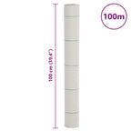 Membrana Antierbacce Bianca 1x100 m in PP