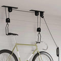 Sollevatori per Bici con Supporto a Soffitto 2 pz 20 kg