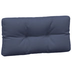 Cuscini per Pallet 3 pz Blu Marino in Tessuto