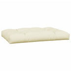 Cuscini per Pallet 5 pz Crema in Tessuto