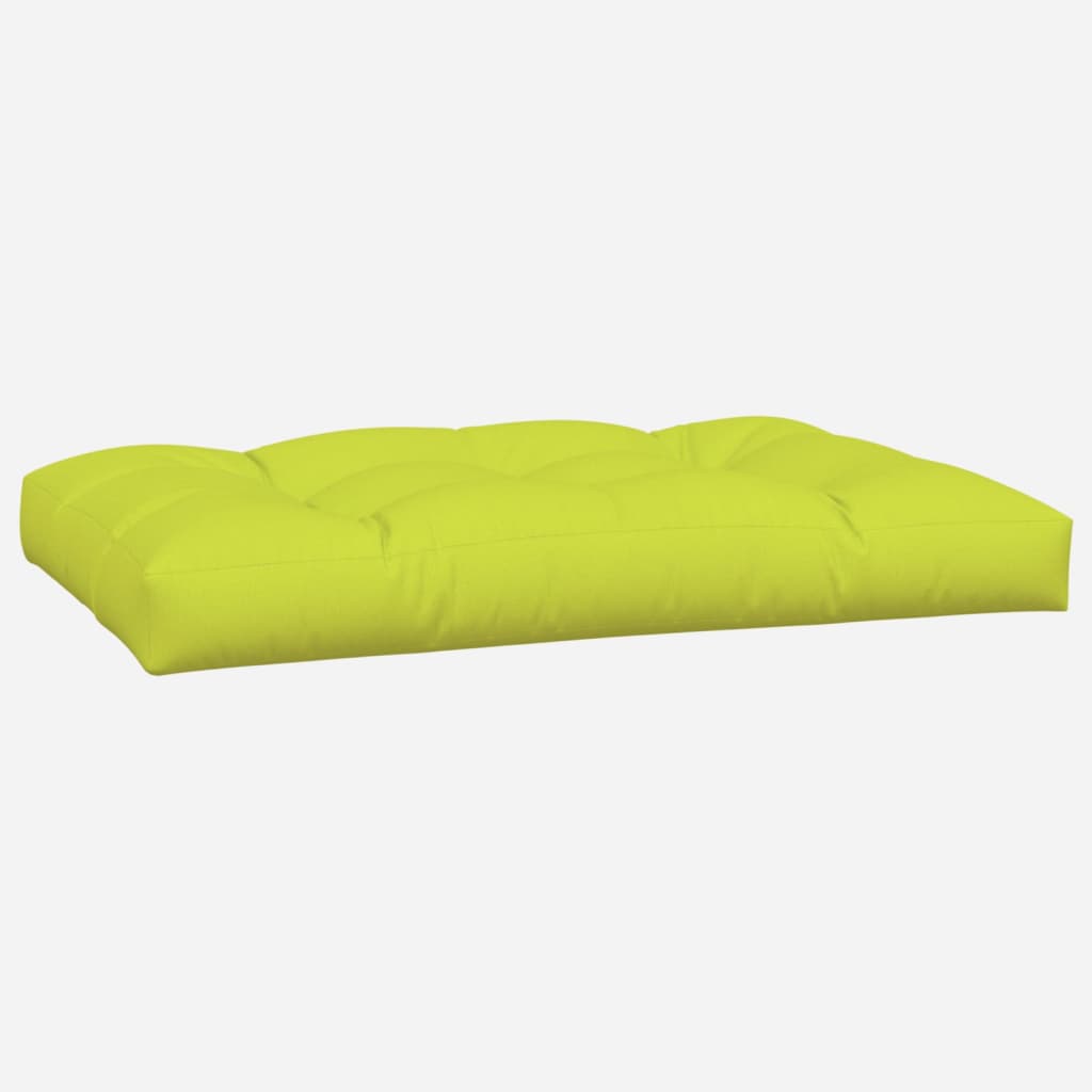 Cuscini per Pallet 5 pz Verde Intenso in Tessuto