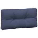 Cuscini per Pallet 5 pz Blu Marino in Tessuto