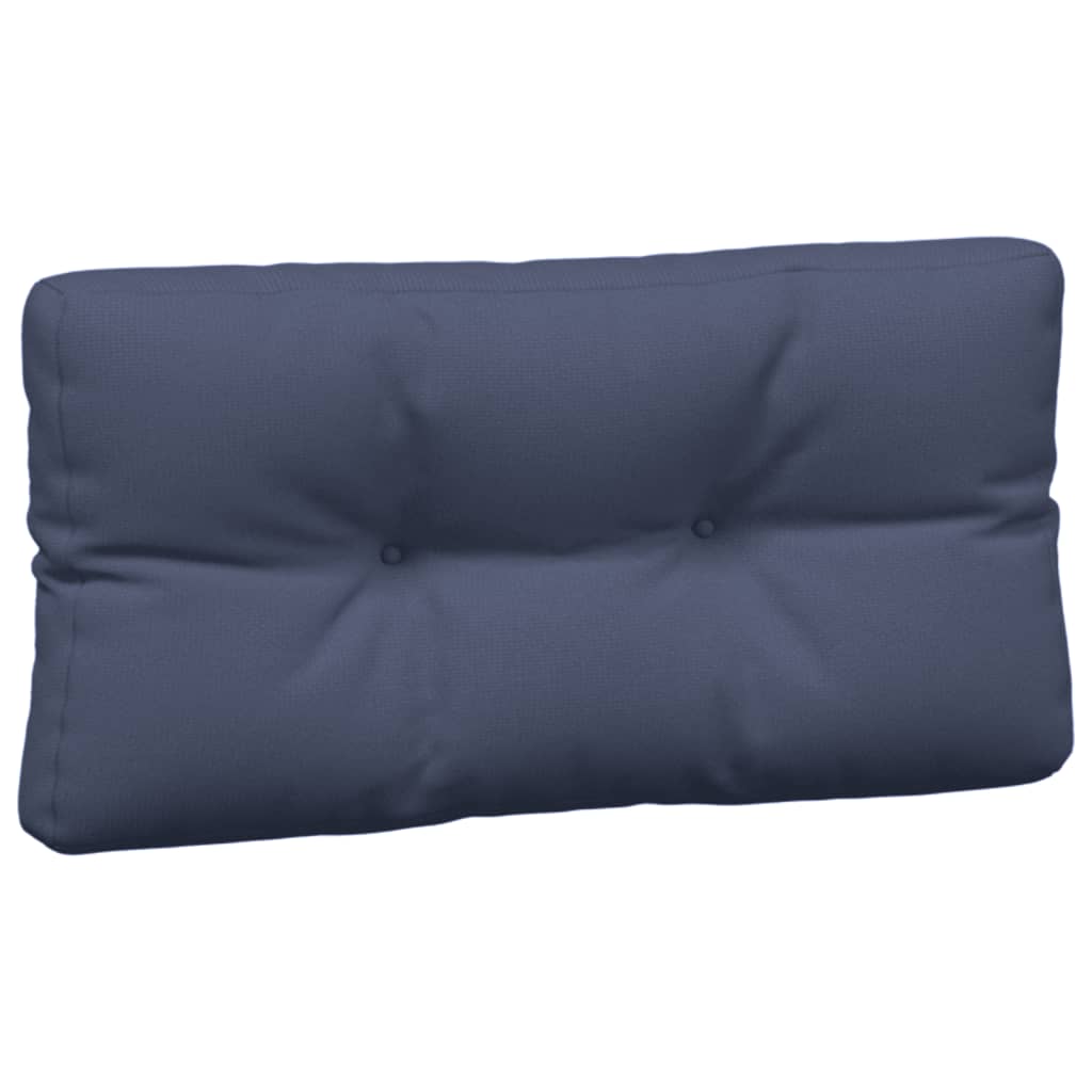 Cuscini per Pallet 5 pz Blu Marino in Tessuto