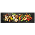 Tappeto da Cucina Lavabile Spezie 45x150 cm Velluto