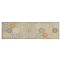 Tappeto da Cucina Lavabile Pastello Esagono 45x150 cm Velluto