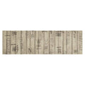 Tappeto da Cucina Lavabile Recinzione 45x150 cm in Velluto