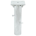 Base per Ombrellone Interrata Argento 16x16x39,5 cm Acciaio