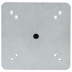 Base per Ombrellone Interrata con Asta 16x16x52 cm in Acciaio