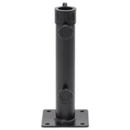 Base per Ombrellone per Palo da Ø38/48 mm Nero Opaco in Acciaio