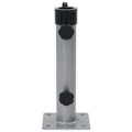 Base per Ombrellone per Palo da Ø38/48 mm Argento in Acciaio