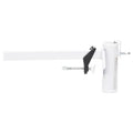 Morsetto per Ombrellone da Balcone Bianco 38 mm in Acciaio
