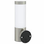 Lampada da Parete Esterna Argento 12 x 8,5 x 27 cm