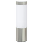 Lampada da Parete Esterna Argento 12 x 8,5 x 27 cm