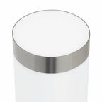 Lampada da Parete Esterna 2 pcs Argento 12 x 8,5 x 27 cm