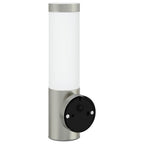Lampada da Parete Esterna Argento 12 x 8,5 x 29 cm