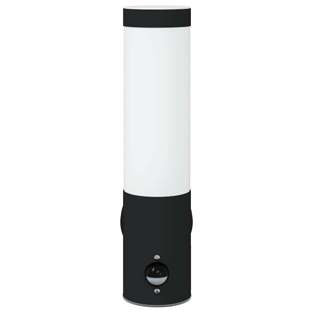 Lampada da Parete Esterna 2 pcs Nero 12 x 8,5 x 29 cm