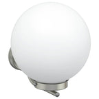 Lampada da Parete Esterna 2 pcs Argento 29 x 25 x 33 cm