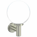 Lampada da Parete Esterna 2 pcs Argento 28 x 25 x 38 cm