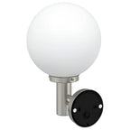Lampada da Parete Esterna 2 pcs Argento 28 x 25 x 38 cm