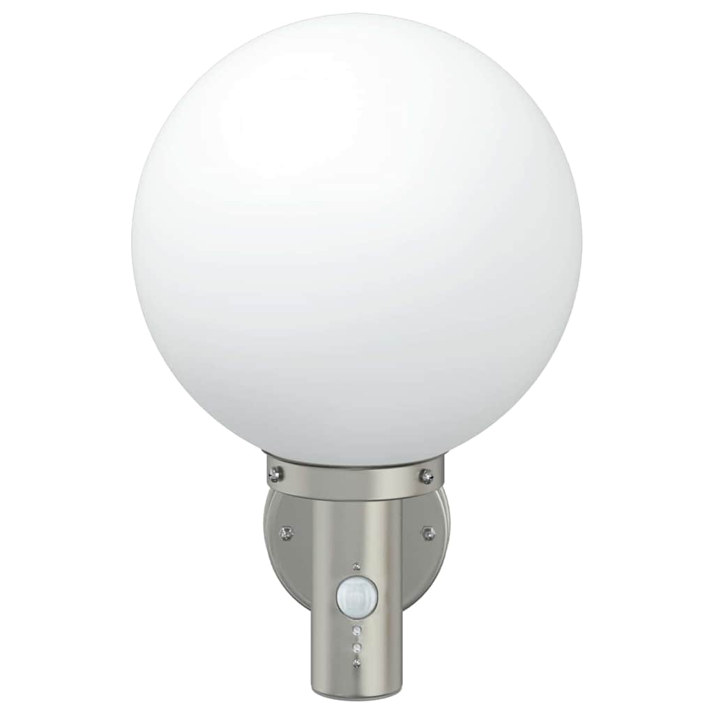 Lampada da Parete Esterna 2 pcs Argento 28 x 25 x 38 cm
