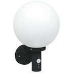 Lampada da Parete Esterna 2 pcs Nero 28 x 25 x 38 cm